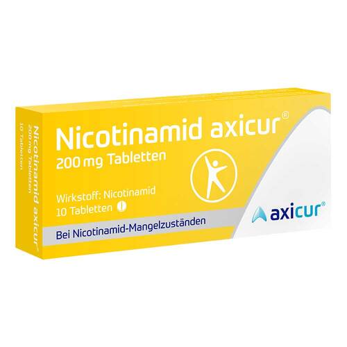 Nicotinamid axicur 200 mg Tabletten - 1