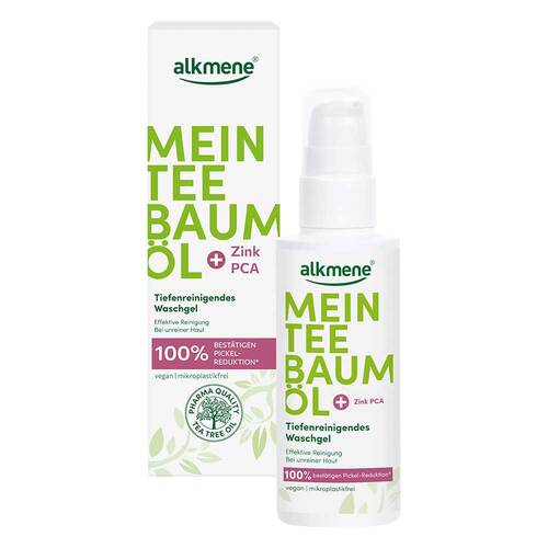 ALKMENE Mein Teebaum&ouml;l tiefenreinigendes Waschgel - 1