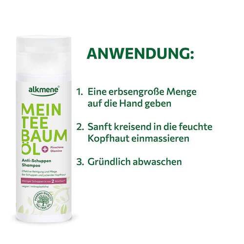 Alkmene Mein Teebaum&ouml;l Anti-Schuppen Shampoo - 3