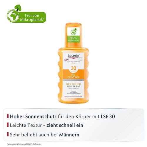 Eucerin Sun Oil Control Body transparent Spray Lsf 30 - 2