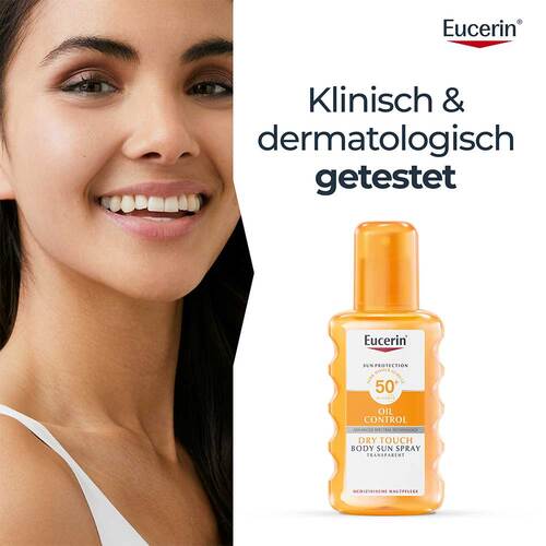 Eucerin Sun Oil Control Body transparent Spray Lsf 50 +  - 5