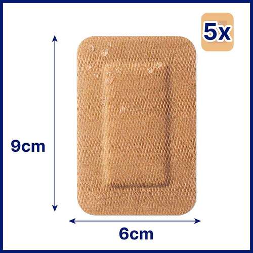 Hansaplast Flexible Wundverband 6x9,5 cm Strips - 3