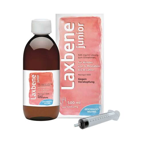 Laxbene junior 500 mg L&ouml;sung f&uuml;r Kinder von 6 Monaten - 8 Jahre - 1
