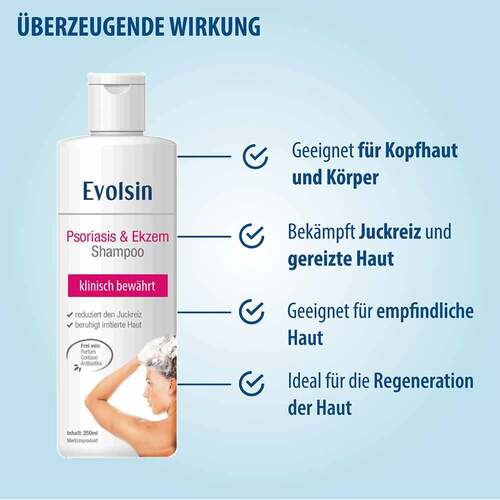 Evolsin Psoriasis &amp; Ekzem Shampoo - 3