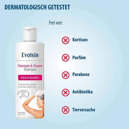 Evolsin Psoriasis &amp; Ekzem Shampoo - 5