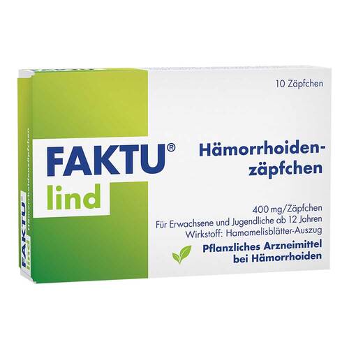 Faktu lind H&auml;morrhoidenz&auml;pfchen - 1