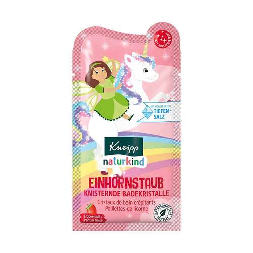KNEIPP naturkind Knisternde Badesalze EINHORNSTAUB - 1