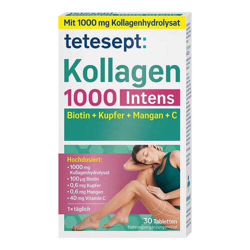 Tetesept Kollagen 1000 Intens Tabletten - 1
