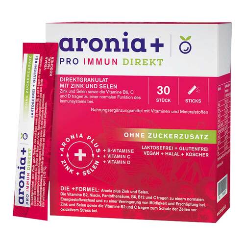 Aronia + Pro Immun direkt Granulat Sticks - 1