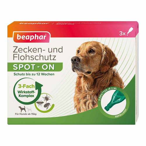 Zecken-Und Flohschutz Spot-on f&uuml;r gro&szlig;e Hunde - 1