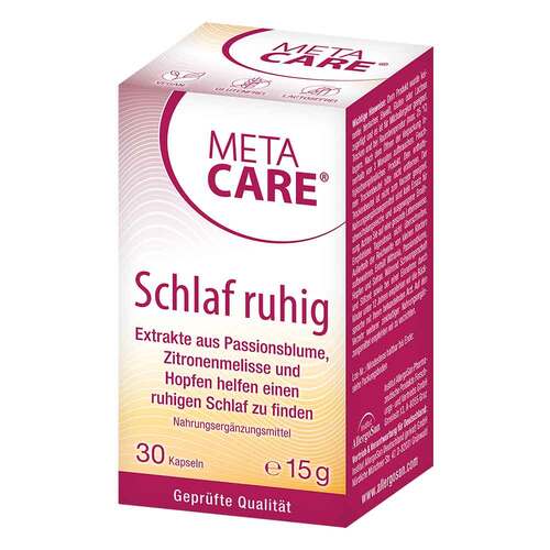 Meta-Care Schlaf ruhig Kapseln - 1