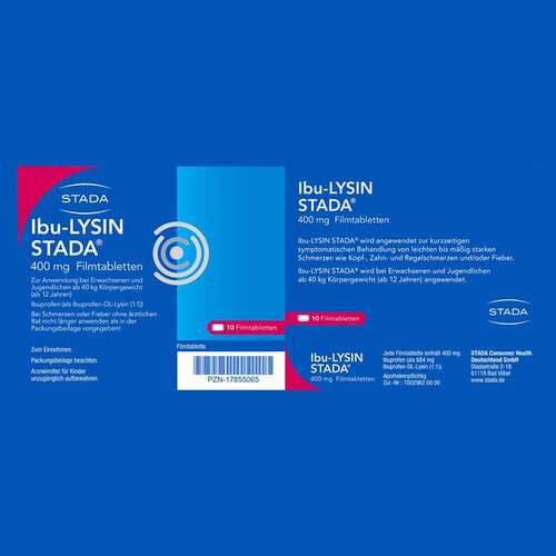 Ibu-Lysin Stada 400 mg Filmtabletten - 6