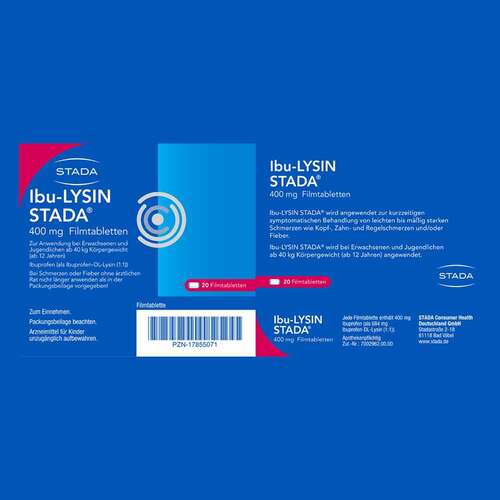 Ibu-Lysin Stada 400 mg Filmtabletten - 6