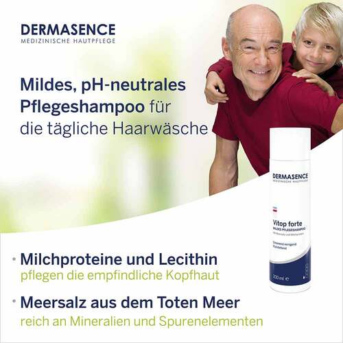 Dermasence Vitop forte Mildes Pflegeshampoo - 4