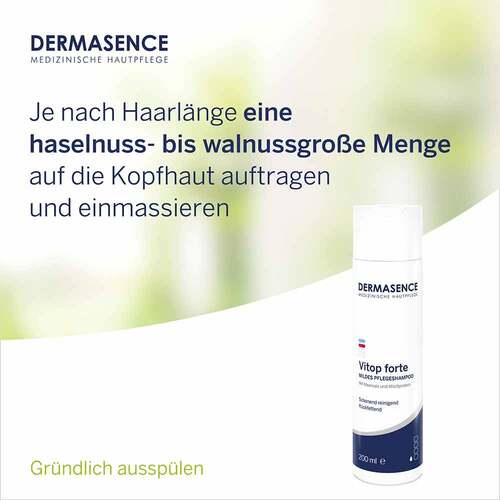 Dermasence Vitop forte Mildes Pflegeshampoo - 5