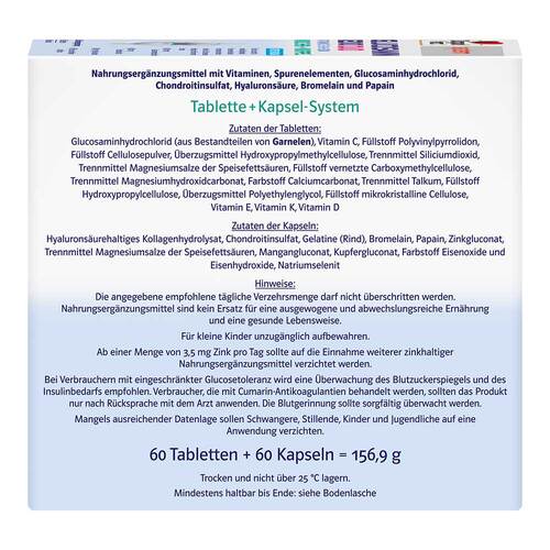 Doppelherz Glucosamin 1200 Duo system Kombipackung - 4