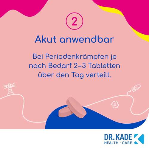 Kadezyklus bei Kr&auml;mpfen w.d.Menstruation 250mg Fta - 6