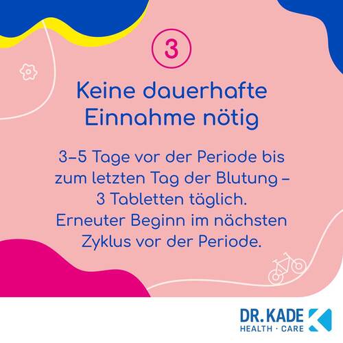 Kadezyklus bei starken Blutung.w.d.Menst 400mg Fta - 7