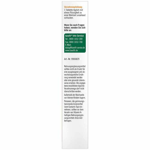Taxofit Calcium 950 + D3+K Tabletten - 4