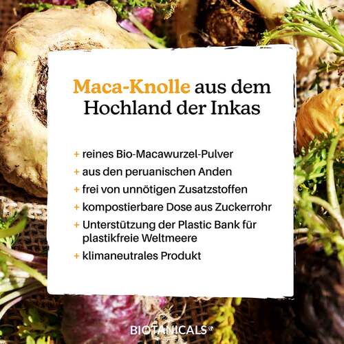 Biotanicals Maca Bio Maca Kapseln - 4