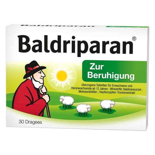 Baldriparan zur Beruhigung &uuml;berzogene Tabletten - 1
