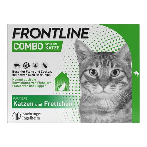 Frontline Combo Spot on Katze L&ouml;sung z.Auft.a.Haut - 1
