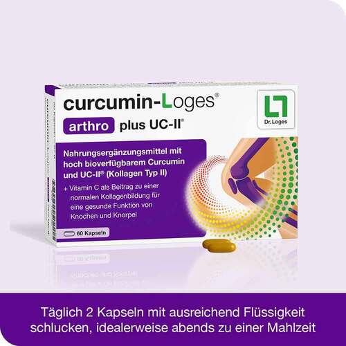 Curcumin-Loges arthro plus UC-II Kapseln - 2