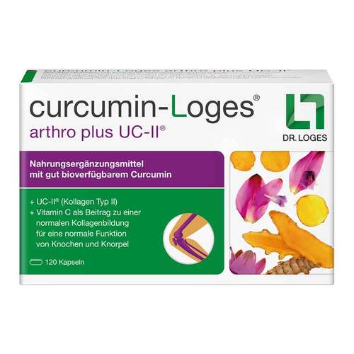 Curcumin-Loges arthro plus UC-II Kapseln - 1
