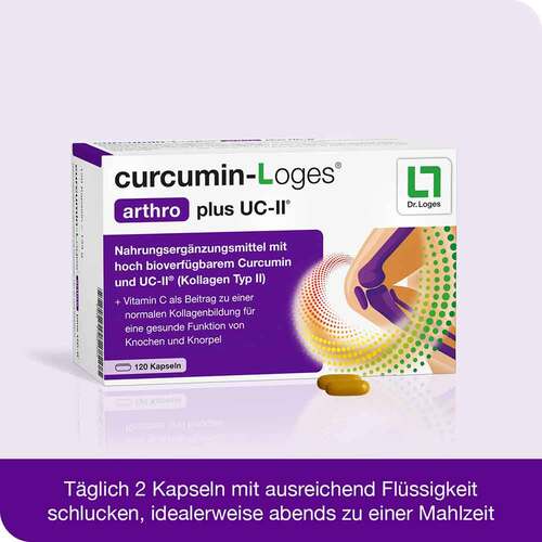 Curcumin-Loges arthro plus UC-II Kapseln - 2