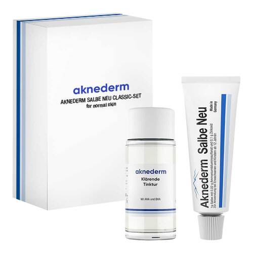 Aknederm Salbe Neu Classic-Set Salbe + Tinkt.normales Haar  - 1