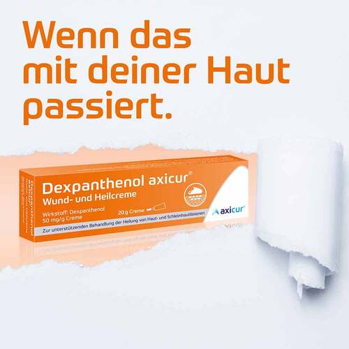 Dexpanthenol axicur Wund- und Heilcreme 50 mg / g - 6