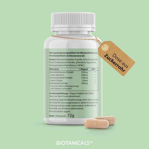 Biotanicals Mariendistel Komplex Kapseln - 3