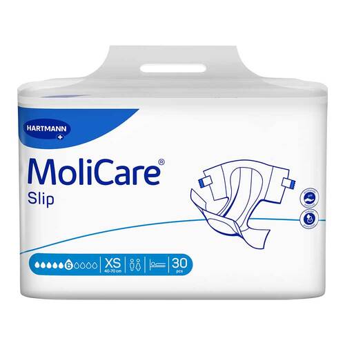 Molicare Slip 6 Tropfen Gr&ouml;&szlig;e XS - 1