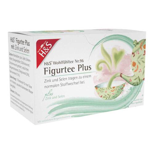 H&S Figurtee Plus mit Zink und Selen Filterbeutel - 1