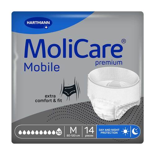 Molicare Premium Mobile 10 Tropfen Gr&ouml;&szlig;e M - 1