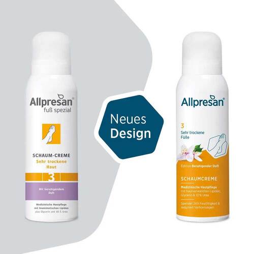 ALLPRESAN Fu&szlig; spezial Nr.3 sehr tro.Haut Duft Scha - 2