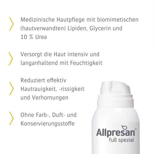 ALLPRESAN Fu&szlig; spezial Nr.3 sehr tro.Haut Duft Scha - 3