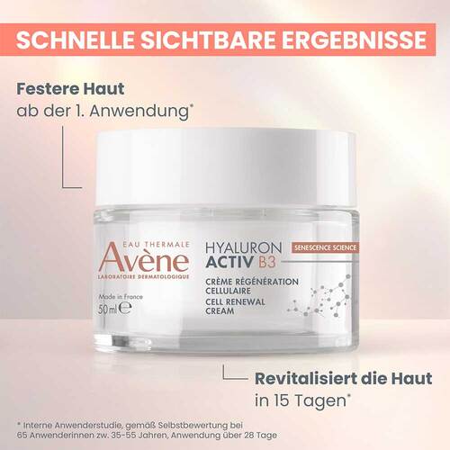 Avene Hyaluron Activ B3 zellerneuernde Creme - 4