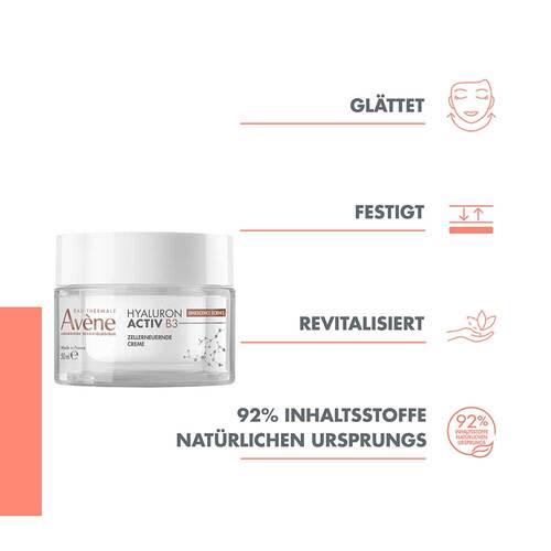 Avene Hyaluron Activ B3 zellerneuernde Creme - 5