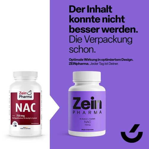 NAC 750 mg hochqualitatives N-Acetyl-L-Cystein Kps - 3