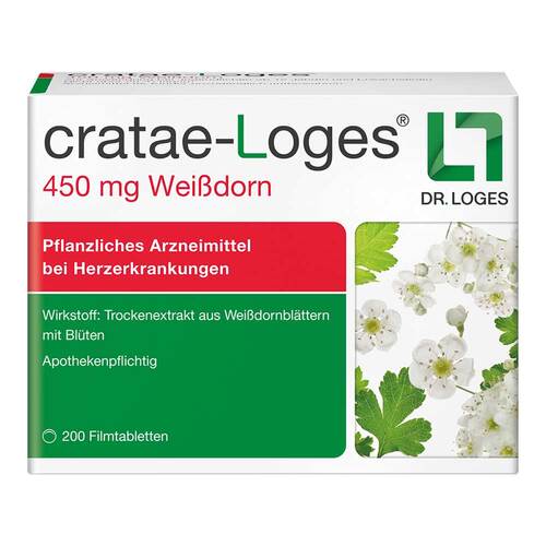 Cratae-Loges 450 mg Wei&szlig;dorn Filmtabletten - 1
