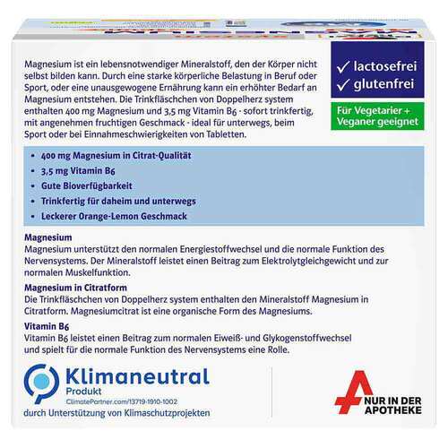 Doppelherz Magnesium 400 Liquid system Trinkampulle  - 4