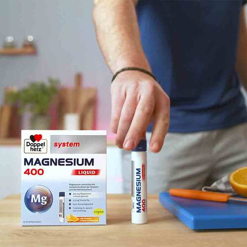 Doppelherz Magnesium 400 Liquid system Trinkampulle  - 5
