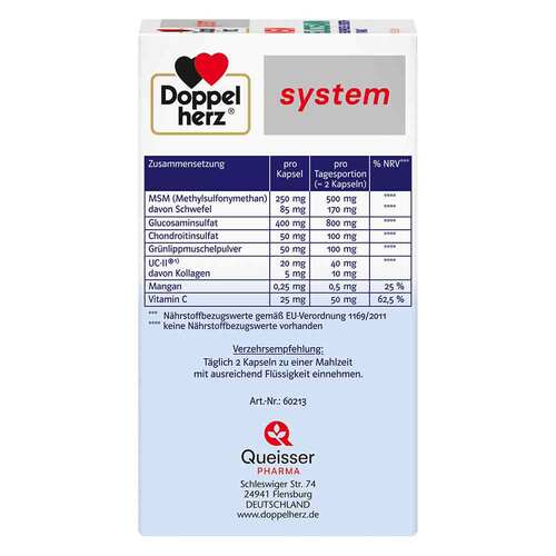 Doppelherz Msm Glucosamin system Kapseln - 3