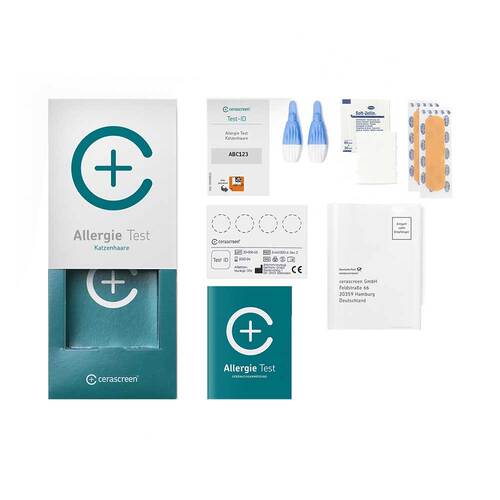 Cerascreen Allergie-Test-Kit Katzenhaare Blut - 2