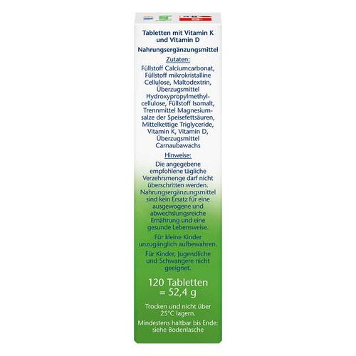 Doppelherz Vitamin K2 + D3 1000 I.E. Tabletten - 4