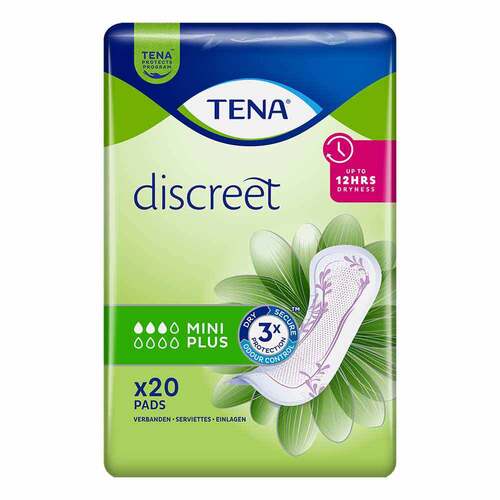 Tena Discreet Inkontinenz Einlagen mini plus - 1