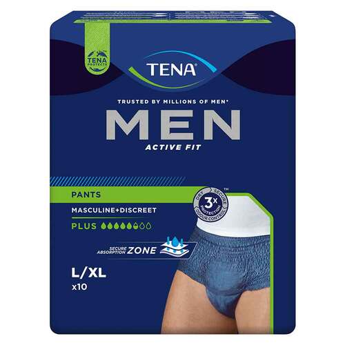 Tena Men Act.Fit Inkontinenz Pants plus L / XL blau - 1