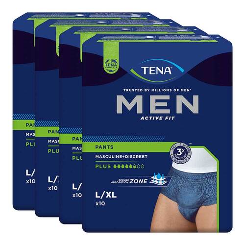 Tena Men Act.Fit Inkontinenz Pants plus L / XL blau - 1