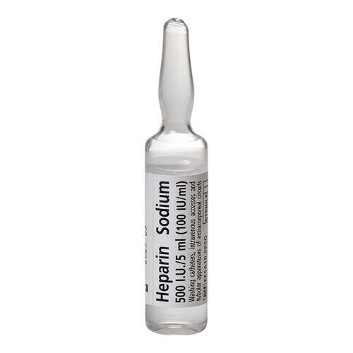 Heparin-Natrium 500 U.I. 100 U.I. / ml Sp&uuml;ll&ouml;sung  - 2